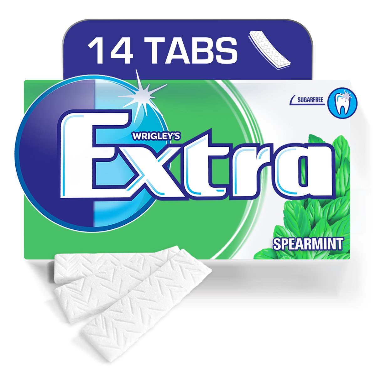 Wrigley's Extra Spearmint Gum 14pcs