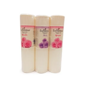 Enchanteur Perfumed Talc Assorted Value Pack 3 x 250 g