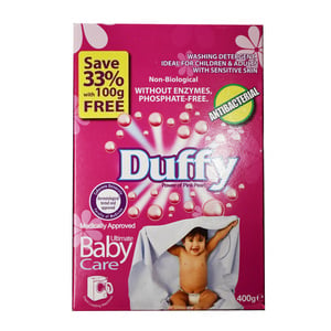 اشتري قم بشراء Duffy Baby Laundry Detergent Powder 400g Online at Best Price من الموقع - من لولو هايبر ماركت Washing Pwdr F.Load في الكويت