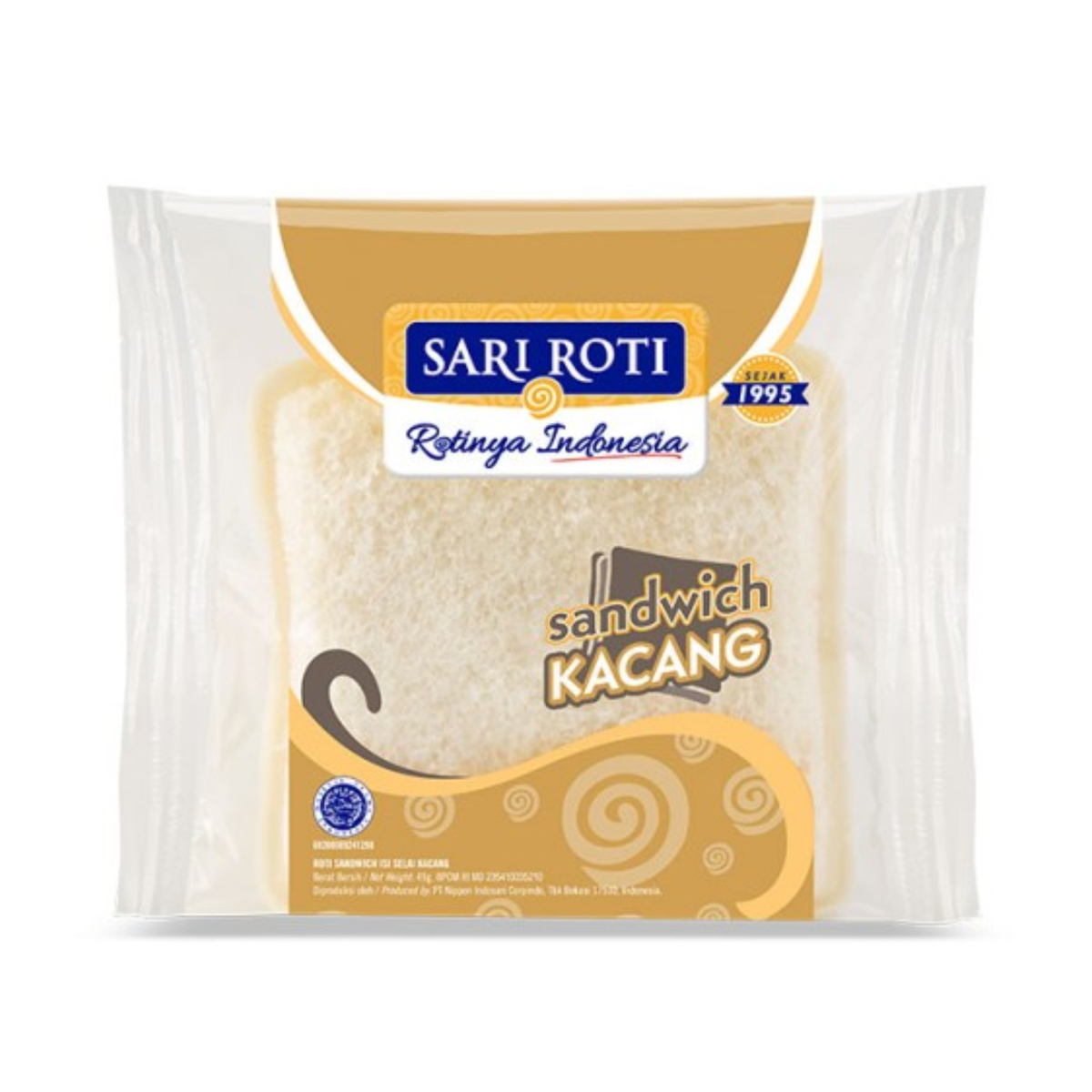 Sari Roti Sandwich Peanut Cream 49g