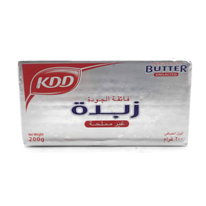 KDD Butter Unsalted 200g