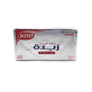 KDD Butter Unsalted 400g