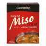 Clearspring Hearty Red Miso Instant Soup with Sea Vegetable 40g