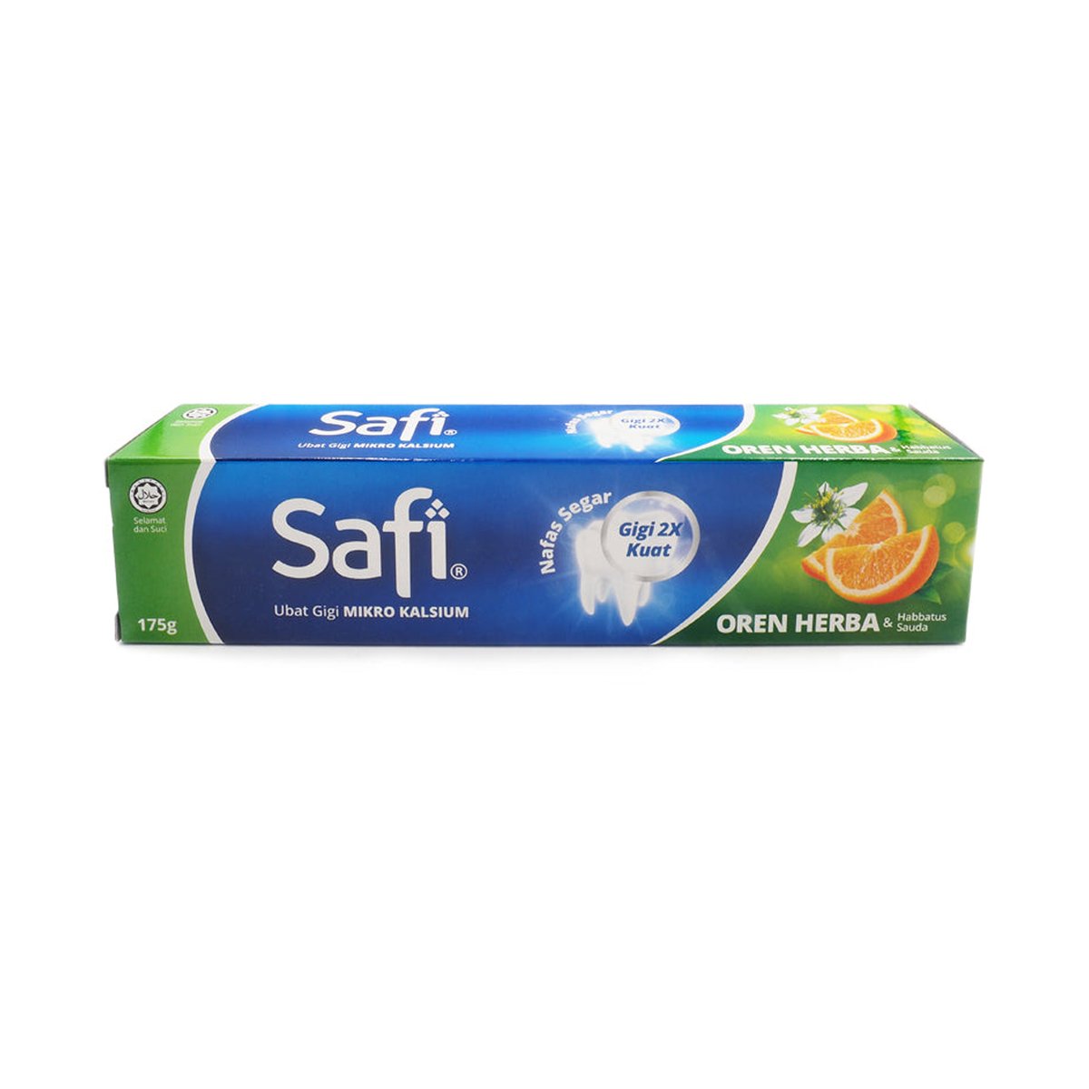 Safi Toothpaste Orange Herbs 175g