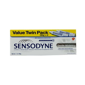 Sensodyne Tooth Paste Gentle Whitening 2 x 100g