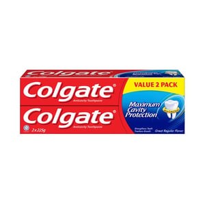 Colgate Toothpaste Great Regular Flavour 2 x 225g
