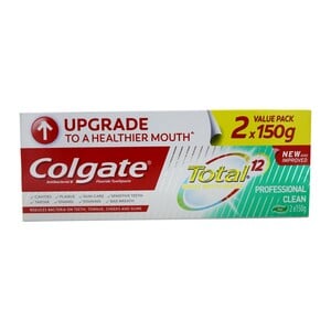 Colgate Toothpaste Total ProClean 2x150g