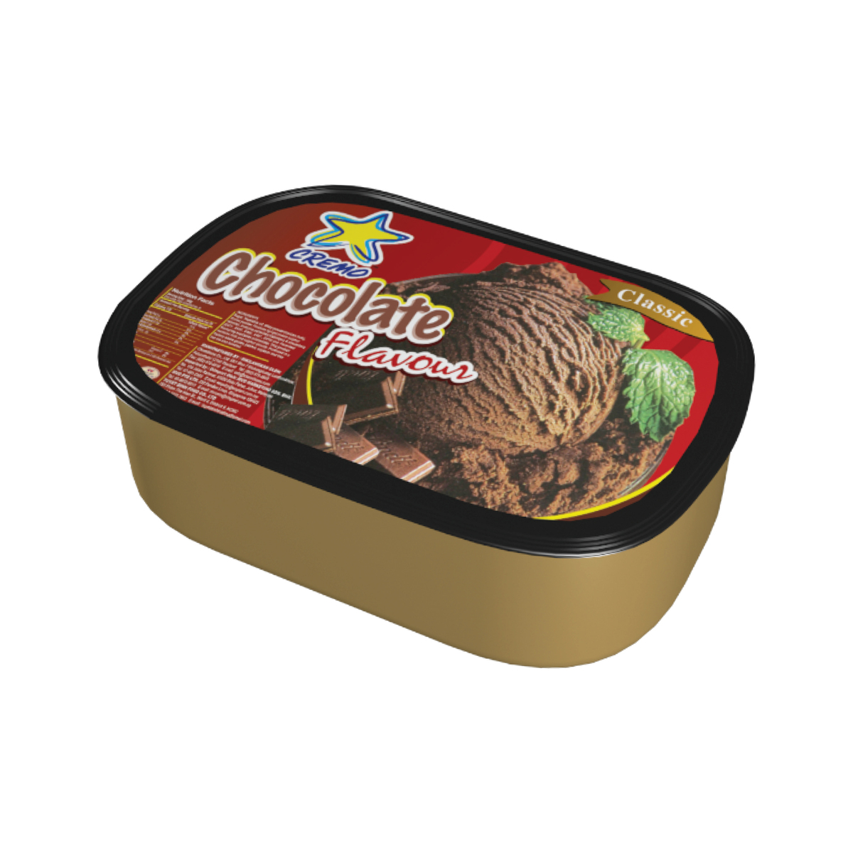 Cremo Ice Cream Chocolate  1.5Litre