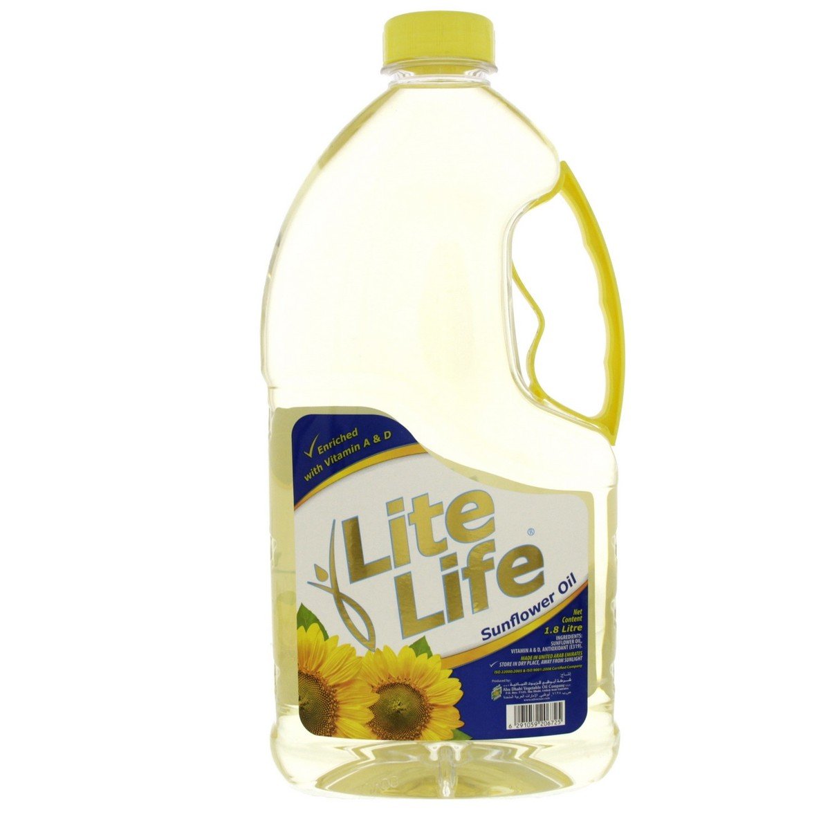 Lite Life Sunflower Oil 1.8 Litres