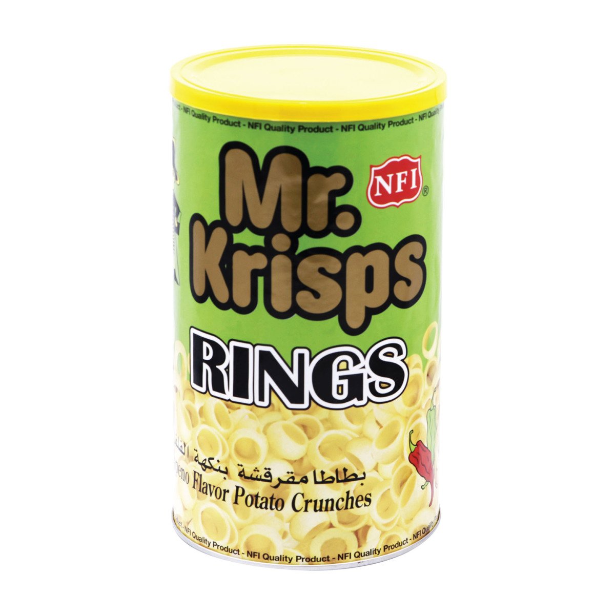 Mr.Krisp Potato Rings Jalapeno 65g