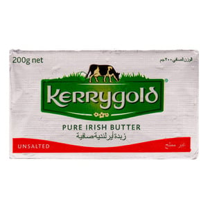 Kerrygold Pure Irish Unsalted Butter 200 g