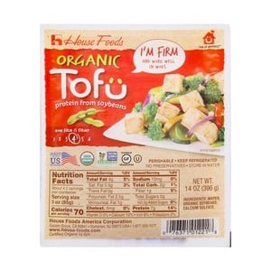 House Organic Tofu Firm 396g