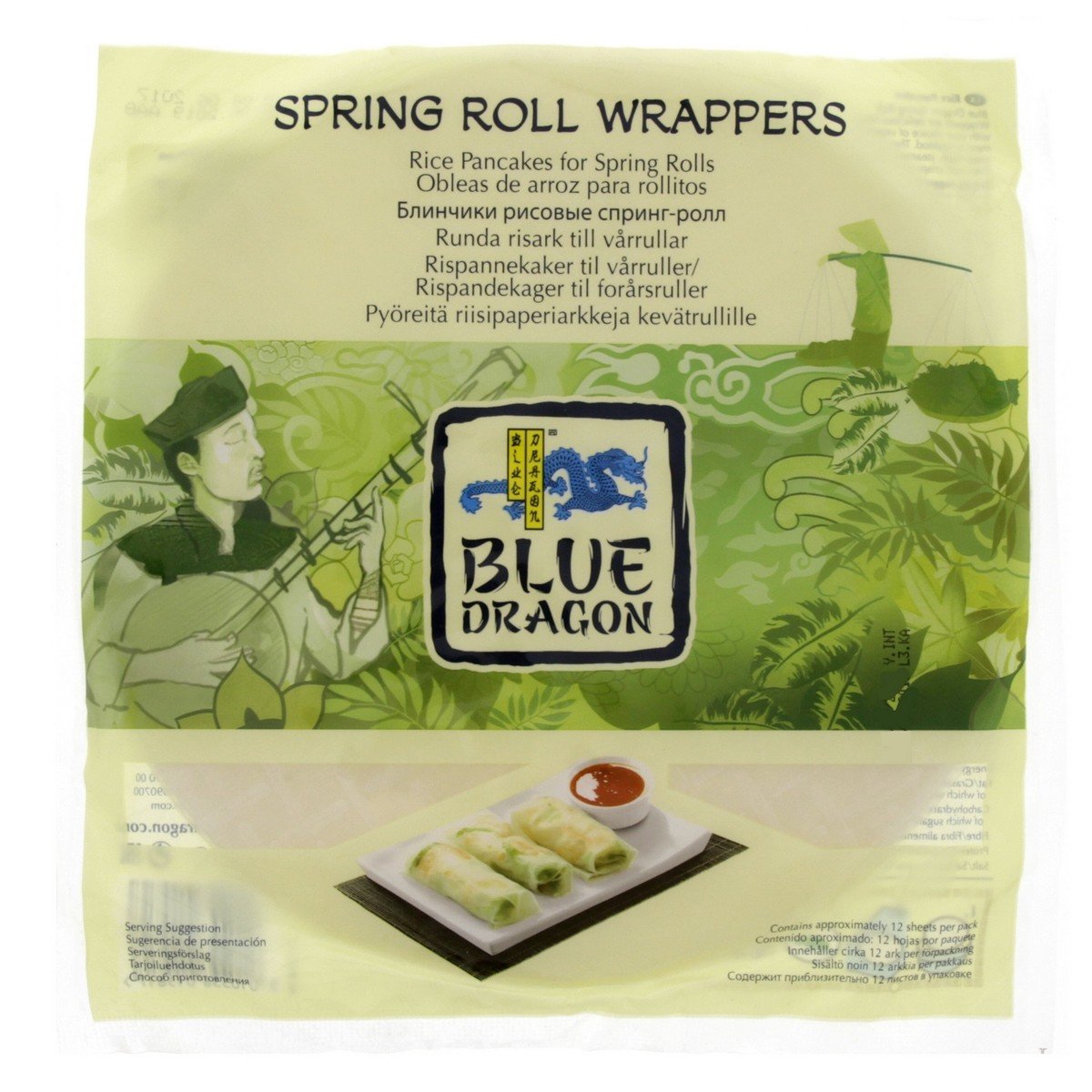 Buy Blue Dragon Spring Roll Wrappers 134 g Online at Best Price | Other Ethnic Food | Lulu Egypt in Kuwait