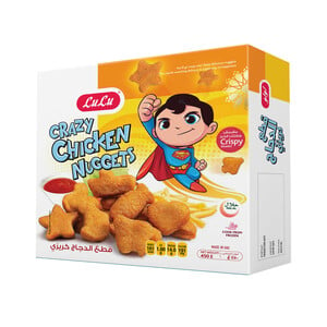 Buy LuLu Crazy Chicken Nuggets 450 g Online at Best Price | Nuggets | Lulu Kuwait in Kuwait