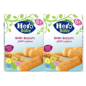 Hero Baby Biscuits 2 x 180 g