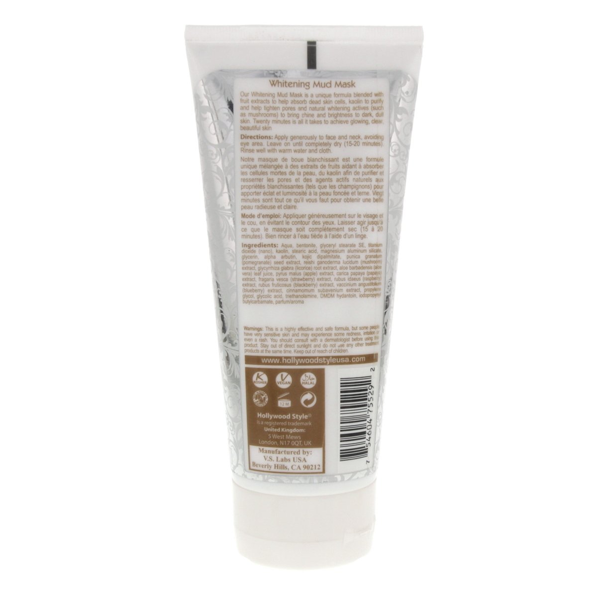 Holly Wood Style Facial Whitening Mud Mask 150 ml
