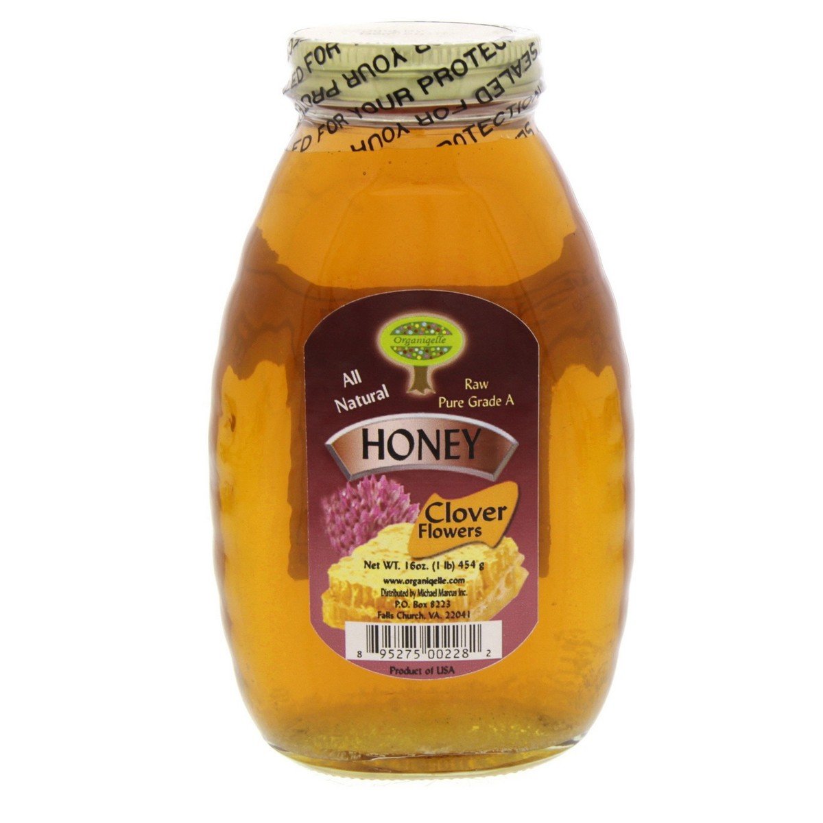 Organiqelle Honey Clover Flowers 454 g