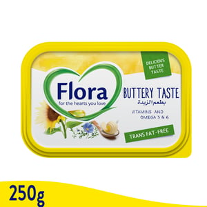 Flora Buttery Vegetable Oil Spread 250g