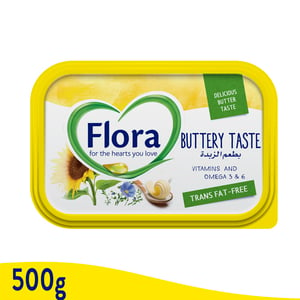 Flora Buttery Vegetable Oil Spread 500g