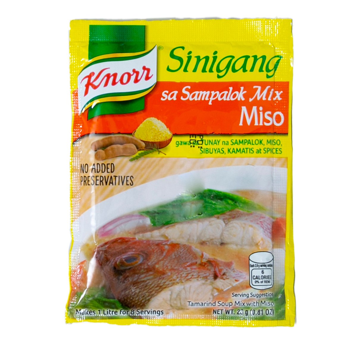 Knorr Sinigang Miso Tamarind Soup Mix 23 g