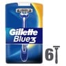 Gillette Blue3 Men’s Disposable Razors 6pcs