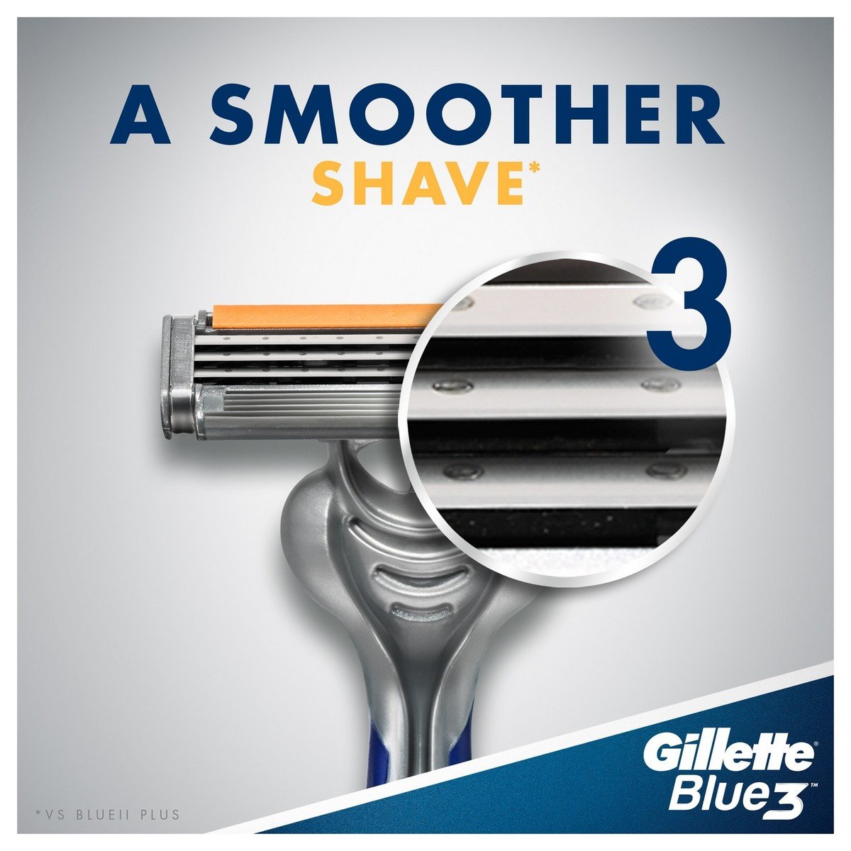 Gillette Blue3 Men’s Disposable Razors 6 pcs