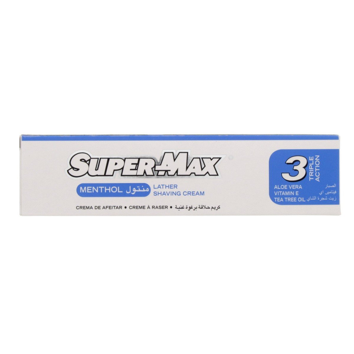 Super Max Lather Shaving Cream Menthol 100 g
