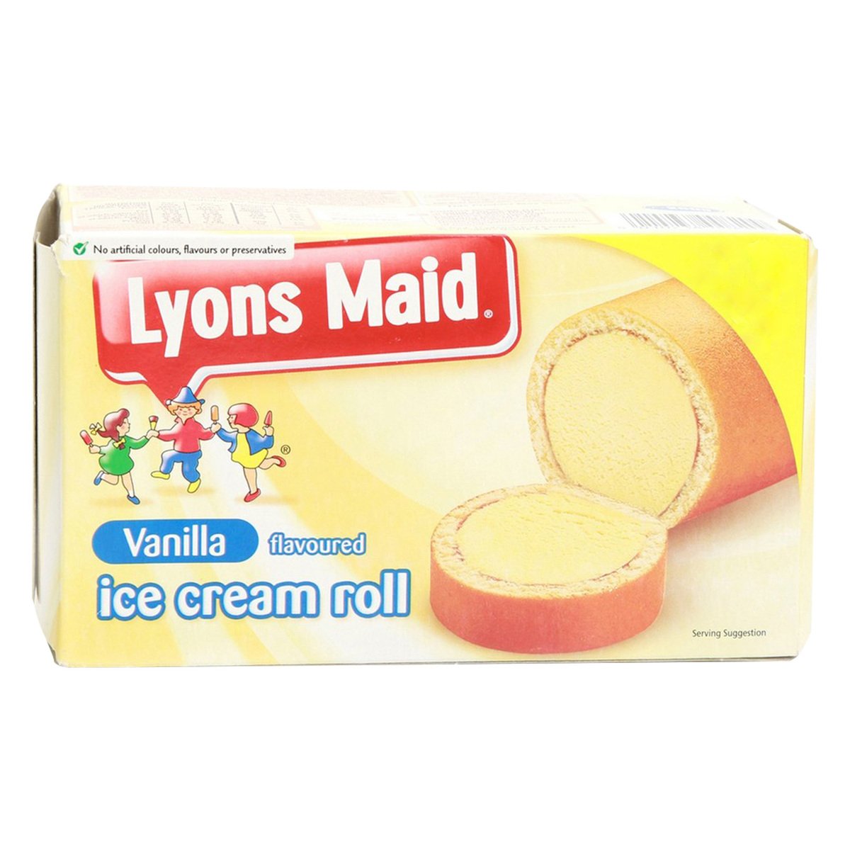 Lyons Maid Vanilla Flavoured Ice Cream Roll 250 g