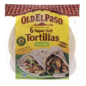 Old El Paso Tortilla Wraps 6pcs 350g