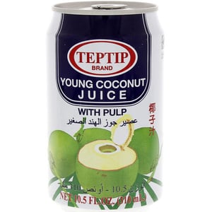 Teptip Young Coconut Juice With Pulp 310 ml