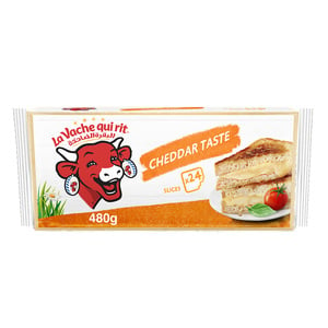 La Vache qui rit Cheddar Cheese Slices 24 Slices 480g