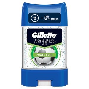 Gillette PowerBeads Clear Gel Power Rush Antiperspirant 75ml