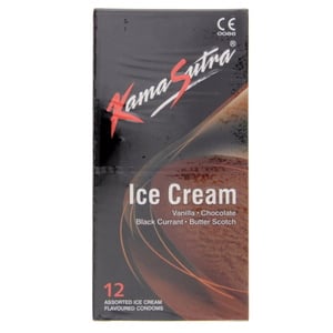 Kamasutra Ice Cream Flavoured Condoms 12pcs
