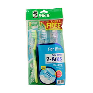 Darlie Tooth Brush For Him Medium Buy2 Get1 3pcs