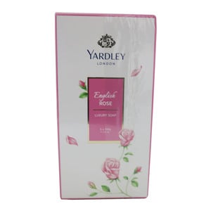 Yardly English Rose Bath Soap 3 x 100g