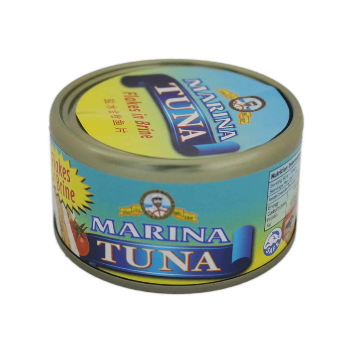 Marina Tuna Flakes In Brine 185g