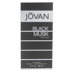 Jovan Black Musk Cologne Spray  fo Men 88ml