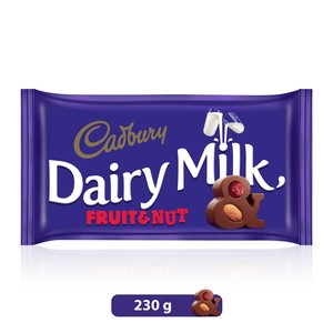 Cadbury Dairy Milk Fruit & Nut Bars  230g