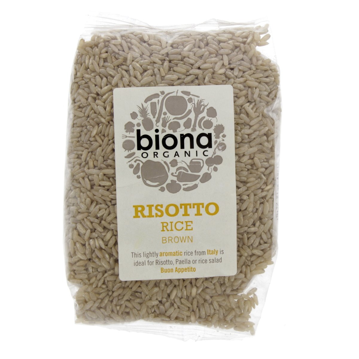 Biona Organic Risotto Rice Brown 500 g