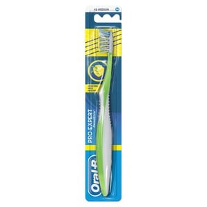 Oral-B Pro-Expert Antibacterial Medium Manual Toothbrush  Assorted Color