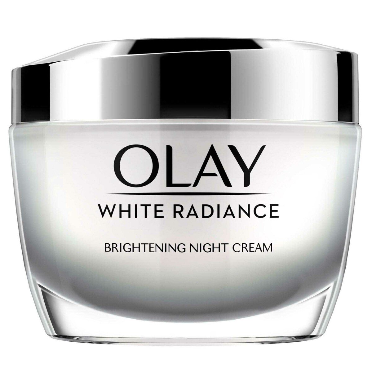 Olay Face Moisturizer White Radiance Brightening Intensive Night Cream with Vitamin B3 50 g 