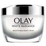Olay Face Moisturizer White Radiance Brightening Intensive Night Cream with Vitamin B3 50 g 