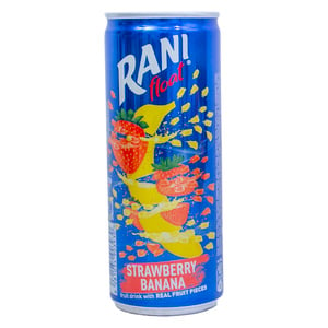 Rani Strawberry Banana Fruit Drink 240ml x 24 Pieces