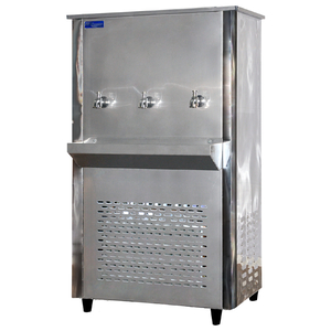 Super General 3 Tap 45 Gallons Water Cooler, Stainless Steel, SGCL50T3