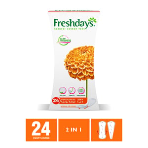 Freshdays Daily Liners Normal 2in1 24pcs