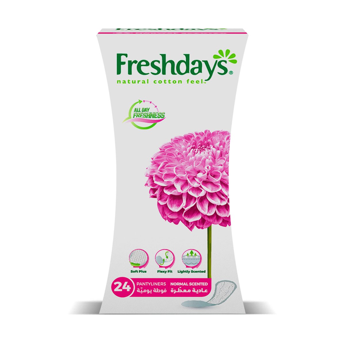 Freshdays Daily Liners Normal Scented 24pcs