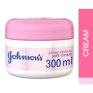 Johnson's Body Cream 24 Hour Moisture Soft 300ml