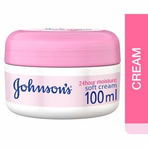 Johnson's Body Cream 24 Hour Moisture Soft 100ml