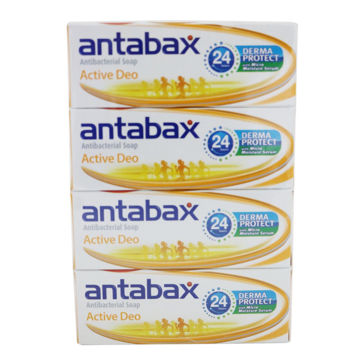 Antabax Bath Soap Active Deodorant 4 x 85g