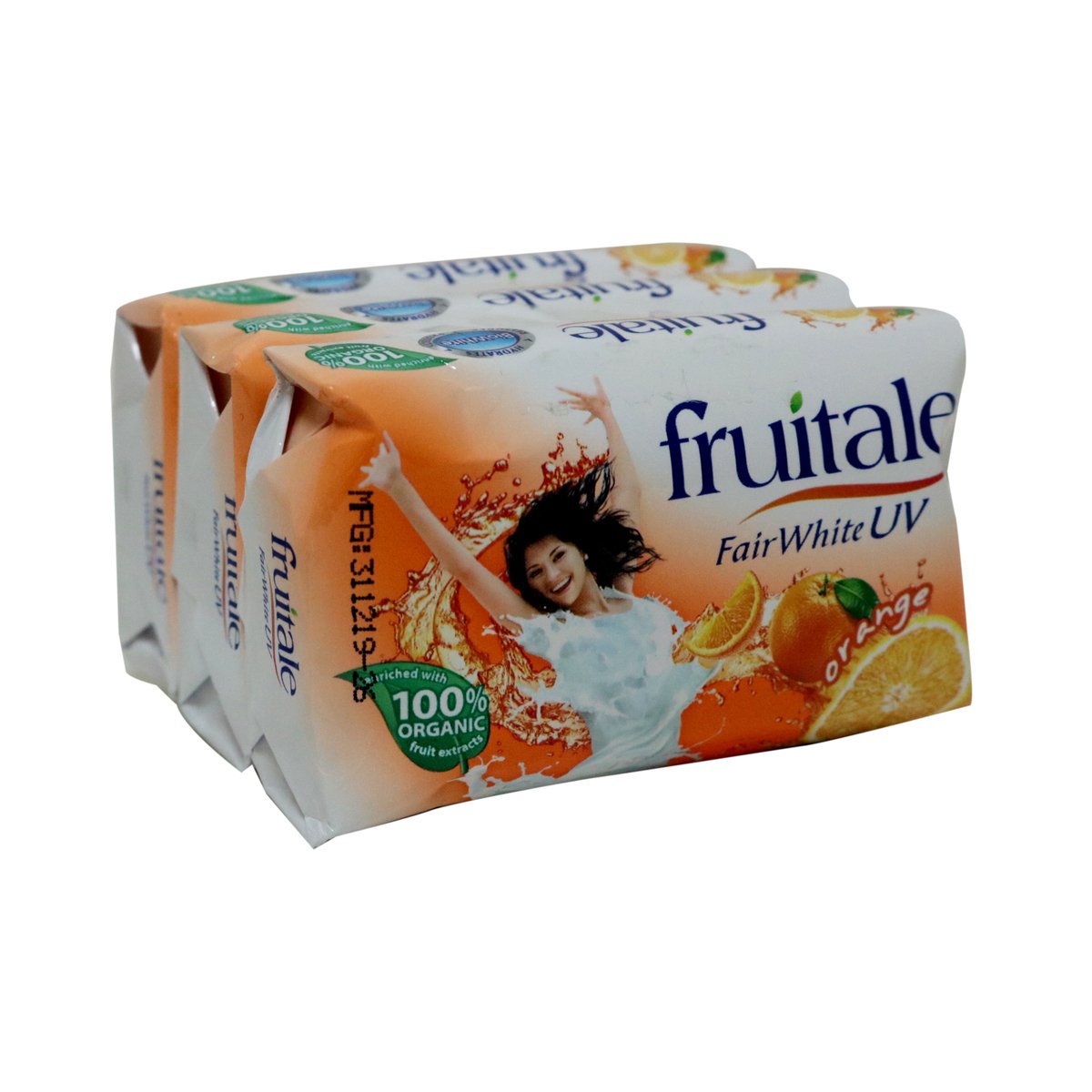 Fruitale Orange Bar Soap 3 x 80g